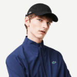 Men Lacoste V0ZN2181 Black 031 Organic Cotton Twill Cap