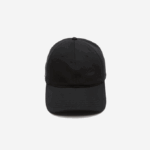 Men Lacoste V0ZN2181 Black 031 Organic Cotton Twill Cap - Image 4