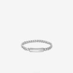 Men Lacoste V0ZN2192 Silver 045 Adventurer Bracelet