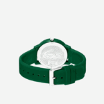 Men Lacoste V0ZN2198 Green 000 12.12 Green Silicone Strap Watch - Image 3