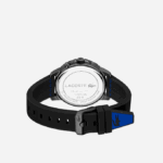 Men Lacoste V0ZN2199 Black 000 Endurance Multifunctional Black Silicone Watch - Image 4
