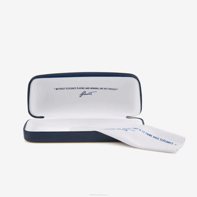 Men Lacoste V0ZN2201 Havana Brn 214 Oval Acetate La Piquee Sunglasses - Image 3