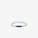 Men Lacoste V0ZN2212 Silver 045 Set&Match Bracelet
