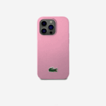 Men Lacoste V0ZN2215 Parme M33 Petit Pique Effect iPhone 14 Pro Max Case
