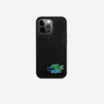 Men Lacoste V0ZN2216 White 000 Silicone iPhone 14 Pro Max Case