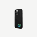 Men Lacoste V0ZN2220 White 000 Silicone iPhone 14 Pro Case - Image 2