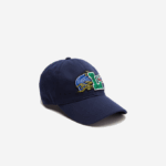 Men Lacoste V0ZN2239 Navy Blue 166 Contrast Badge Cap
