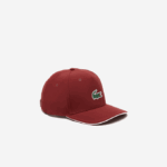 Men Lacoste V0ZN2253 Bordeaux ZS1 SPORT Adjustable Golf Cap