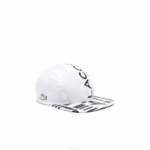 Men Lacoste V0ZN2258 White Purple Black 6P1 SPORT Lightweight Cap