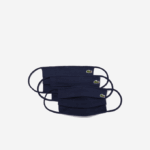 Men Lacoste V0ZN2264 Navy Blue 166 L.12.12 Face Masks 3-Pack