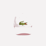 Men Lacoste V0ZN2267 Light Pink T03 Adjustable Organic Cotton Twill Cap - Image 3