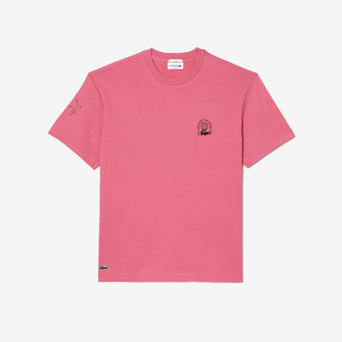 men_lacoste_v0zn226_pink_2r3_relaxed_fit_organic_cotton_jersey_t_shirt.png Men Lacoste V0ZN226 Pink 2R3 Relaxed Fit Organic Cotton Jersey T-Shirt - Image 1