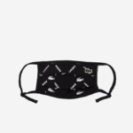 Men Lacoste V0ZN2273 Black Green White 299 L.12.12 Face Protection Adjustable Masks 3-Pack - Image 3