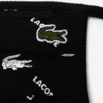 Men Lacoste V0ZN2273 Black Green White 299 L.12.12 Face Protection Adjustable Masks 3-Pack - Image 5