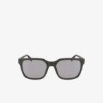 Men Lacoste V0ZN2281 Black/Blue 002 Rectangle Active Line Sunglasses - Image 3
