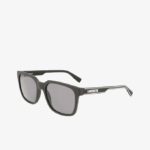 Men Lacoste V0ZN2281 Black/Blue 002 Rectangle Active Line Sunglasses - Image 4