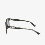 Men Lacoste V0ZN2281 Black/Blue 002 Rectangle Active Line Sunglasses - Image 5