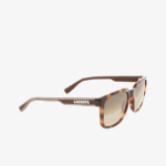 Men Lacoste V0ZN2282 Dark Havana 230 Rectangle Active Line Sunglasses - Image 5