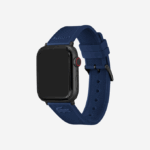 Men Lacoste V0ZN2285 Black 000 Apple Watch Strap - Image 2