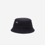 Men Lacoste V0ZN2288 Navy Blue HDE Organic Cotton Bucket Hat - Image 2