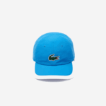Men Lacoste V0ZN2295 Blue White 8PX SPORT Contrast Border Lightweight Cap - Image 3