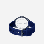 Men Lacoste V0ZN2298 Blue 000 Le Croc 3 Hands Blue Silicone Watch - Image 3