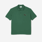 Men Lacoste V0ZN229 Khaki Green KX5 Original L.12.12 Loose Fit Polo