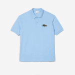 Men Lacoste V0ZN230 Blue HBP Original L.12.12 Loose Fit Polo