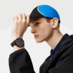 Men Lacoste V0ZN2318 Black 000 Replay Black Leather Strap Watch - Image 2