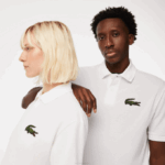Men Lacoste V0ZN231 White 001 Original L.12.12 Loose Fit Polo - Image 2