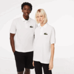 Men Lacoste V0ZN231 White 001 Original L.12.12 Loose Fit Polo