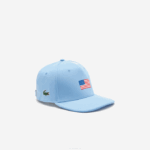 Men Lacoste V0ZN2332 Blue 5R4 Presidents Cup SPORT American Flag Adjustable Cap - Image 3