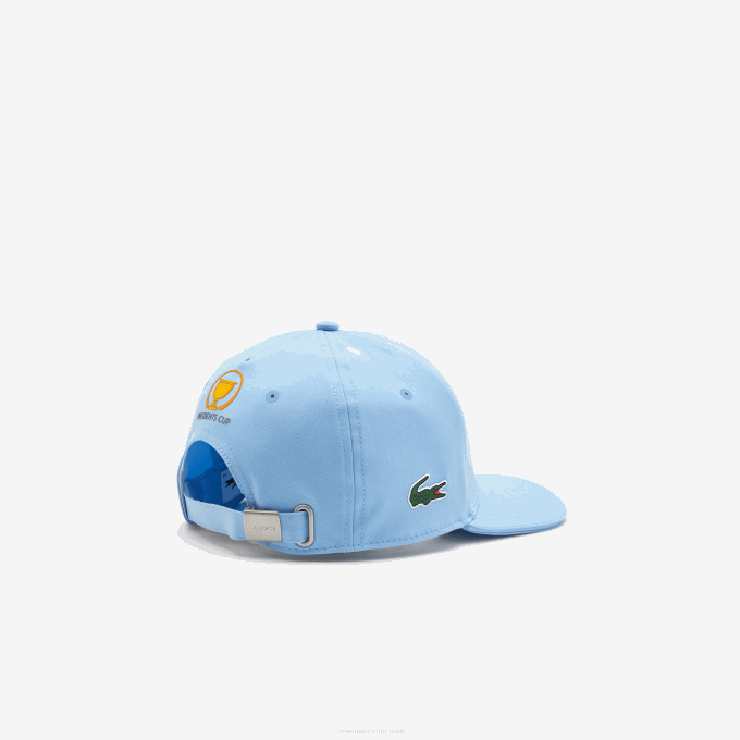 Men Lacoste V0ZN2332 Blue 5R4 Presidents Cup SPORT American Flag Adjustable Cap - Image 4