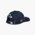 Men Lacoste V0ZN2338 Navy Blue 166 Miami Open Miami Graphic Hat - Image 3