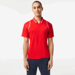 Men Lacoste V0ZN233 Red S5H Tennis x Daniil Medvedev Polo