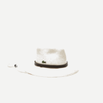 Men Lacoste V0ZN2340 Beige 8LX SPORT Miami Open Woven Tennis Hat With Cord - Image 2