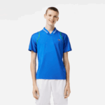 Men Lacoste V0ZN234 Blue KXB Tennis x Daniil Medvedev Polo