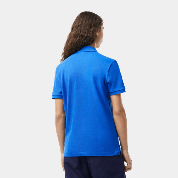 Men Lacoste V0ZN242 Blue KXB Original L.12.12 Slim Fit Polo - Image 2