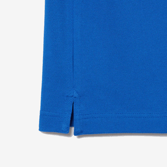 Men Lacoste V0ZN242 Blue KXB Original L.12.12 Slim Fit Polo - Image 4