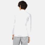 Men Lacoste V0ZN245 White 001 SPORT Long Sleeve Tight Fit T-Shirt - Image 3
