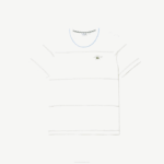Men Lacoste V0ZN246 White 70V Relaxed Fit T-shirt - Plus Size - Tall
