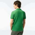 Men Lacoste V0ZN248 Green L94 Original L.12.12 Slim Fit Polo - Image 3