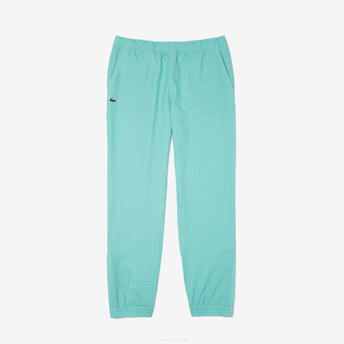 Men Lacoste V0ZN270 Light Green CR5 Tennis x Novak Djokovic Jogger Set - Image 3
