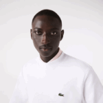Men Lacoste V0ZN272 White 001 Organic Brushed Cotton Sweatshirt