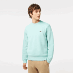 Men Lacoste V0ZN285 Mint LGF Organic Brushed Cotton Sweatshirt