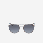 Men Lacoste V0ZN2913 Matte Silver 045 Oval Metal Novak Djokovic Collection Sunglasses - Image 2