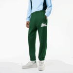 Men Lacoste V0ZN292 Green 132 Organic Cotton Track Pants - Image 2