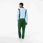 Men Lacoste V0ZN292 Green 132 Organic Cotton Track Pants - Image 3