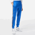 Men Lacoste V0ZN306 Blue KXB Tennis Abrasion-Resistant Track Pants - Image 2
