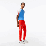 Men Lacoste V0ZN307 Red S5H Tennis Abrasion-Resistant Track Pants